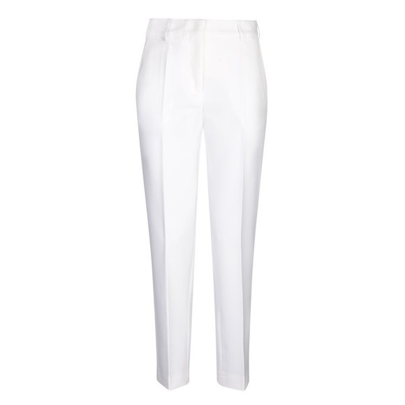 Blanca Vita Regular Fit White Trousers - NWT